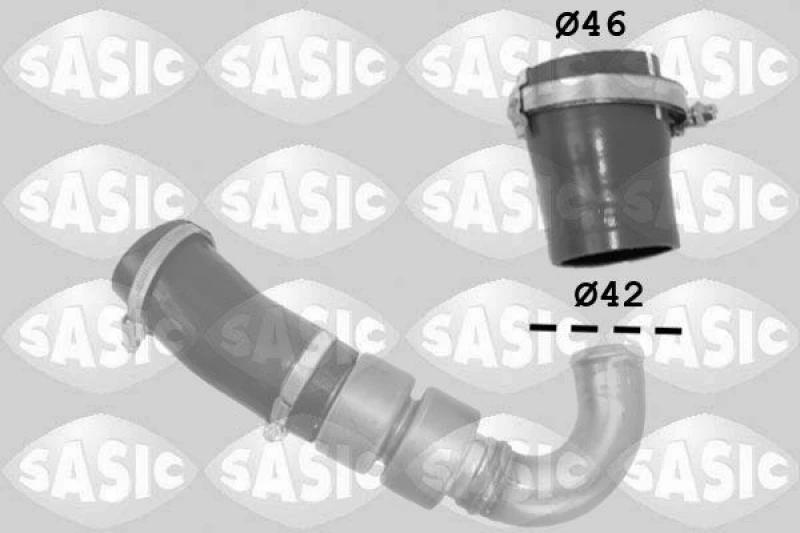 Image of Charger intake hose SASIC 3336230