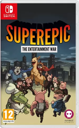 Image of SuperEpic The Entertainment War Nintendo Switch Game