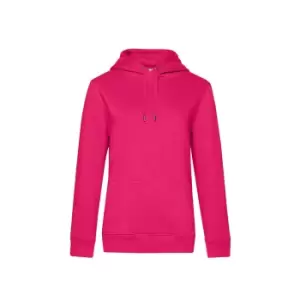 Image of B&C Womens/Ladies Queen Hoody (S) (Magenta Pink)