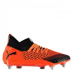 Puma Future 2.1 SG Football Boots - Orange/Black