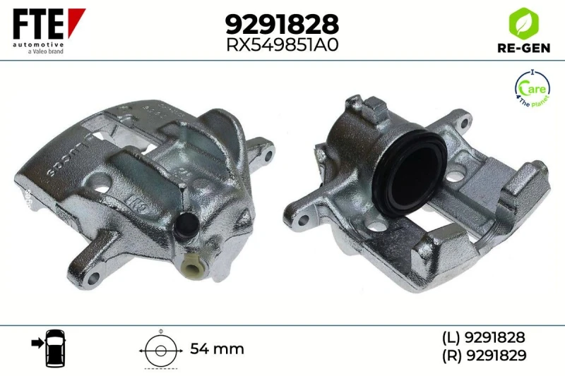 Image of Brake caliper FTE 9291828
