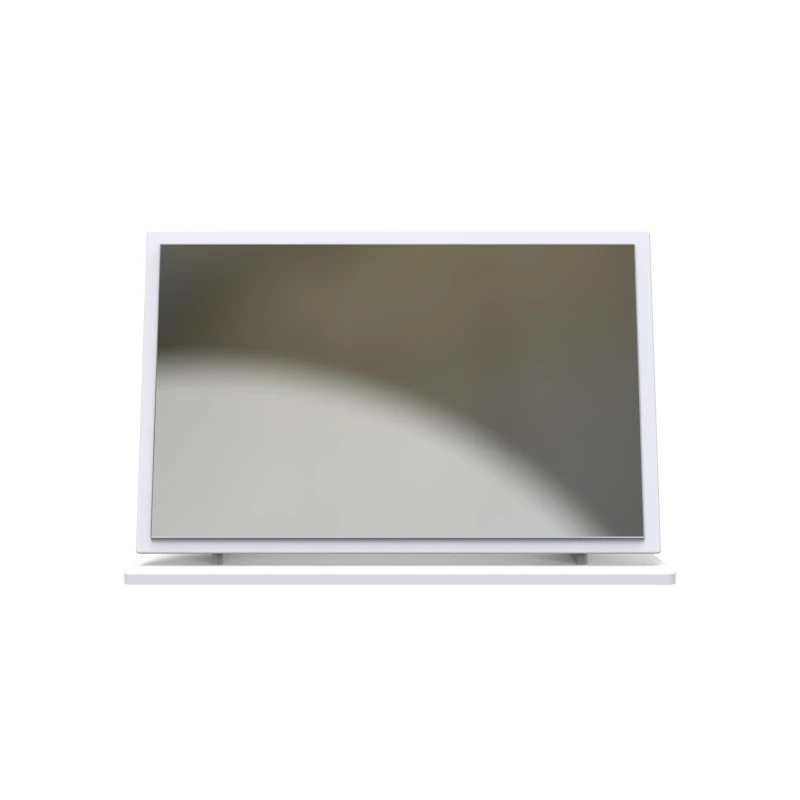 Image of Howard Large Mirror In White Ash (Ready Assembled)
