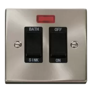 Image of Click Scolmore Deco 20A Sink or Bath Switch - VPSC024BK