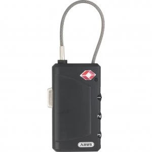 image of Abus 148TSA Series 3 Digit Combination Cable Luggage Lock 30mm Standard