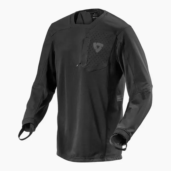 Image of REV'IT! Sierra Black Motorcycle Shirt Size XL