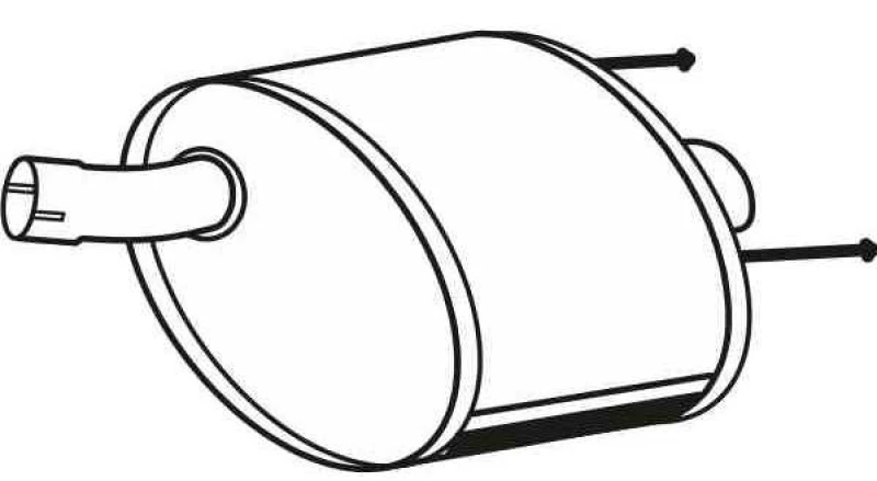 Image of Rear silencer VEGAZ OS-750
