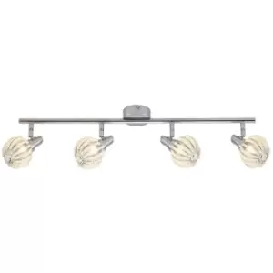 Italux Lopez Classic 4 Light Bar Pendant Ceiling Light, G9