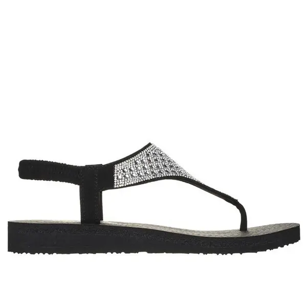 Image of Skechers Med R Sandals Womens - Black 4