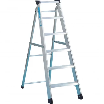 image of Zarges Industrial Swingback Step Ladder 5