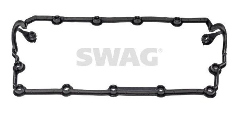 Image of SWAG 30 93 2004 Rocker Cover Gasket NBR (nitrile butadiene rubber) NBR (nitrile butadiene rubber) Gasket,rocker cover (321)