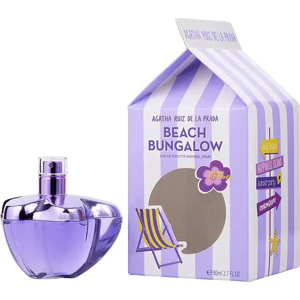 Image of Agatha Ruiz De La Prada Crazy Florever Beach Bungalow Eau de Toilette For Her 80ml