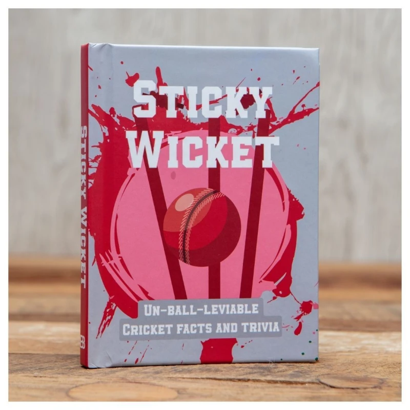 Image of Boxer Gifts Sticky Wicket - Cricket Book Multi unisex