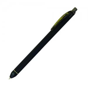 Image of Pentel Energel Noir Retractable Pen 0.7mm Black Pack of 12 BL437R1-A