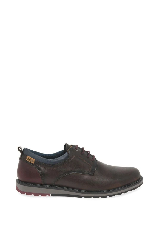 Image of Pikolinos Mens 'Bernet' Lace Up Shoes in Brown Size: 8 Brown Male 8