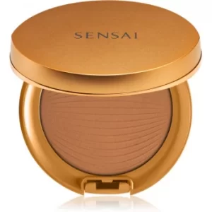 Image of Sensai Silky Bronze Natural Veil Compact Waterproof Powder Shade SC04 Dark 8,5 g