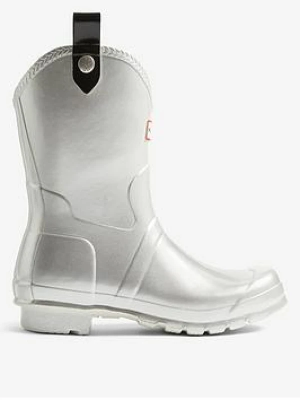 Image of Hunter Womens Wellingtons Wellingtons 4 (37) Silver 18028911240