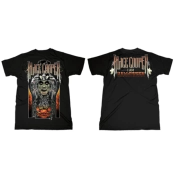 Image of Alice Cooper - I am Halloween Unisex Large T-Shirt - Black