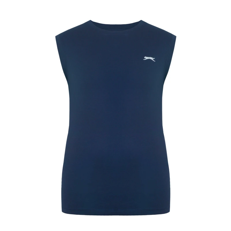 Image of Slazenger Mens Vest - Blue Blue S