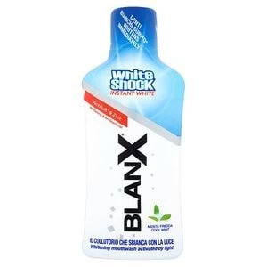 image of Blanx White Shock Mouthwash 500ml