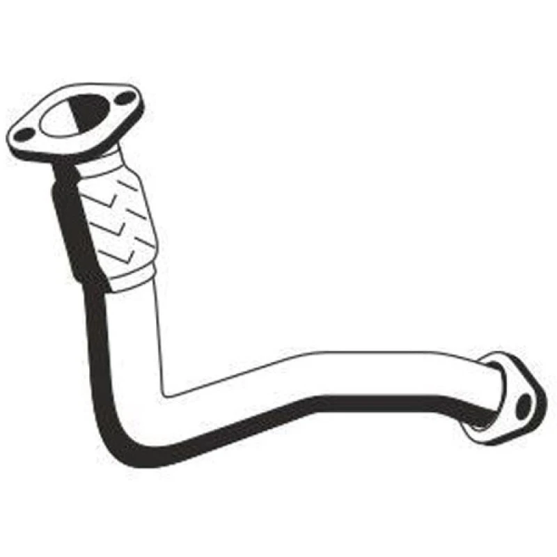 Image of ERNST 522472 Exhaust Pipe Front, Length: 430mm Exhaust Pipe (17)