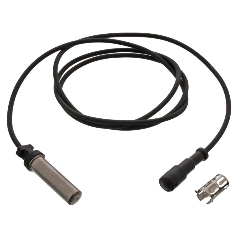 Image of FEBI BILSTEIN 40479 ABS Sensor Rear Axle Right, with bush Sensor,wheel speed (412)