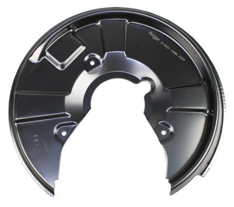 Image of Brake disc backing plate METZGER 6115231