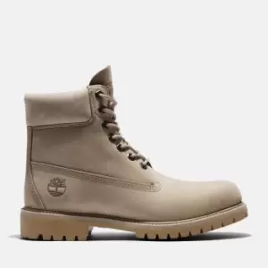 Timberland Premium 6" Boot For Men In Light Brown Beige, Size 7