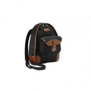 image of Billingham 35 Rucksack Black Canvas/Tan