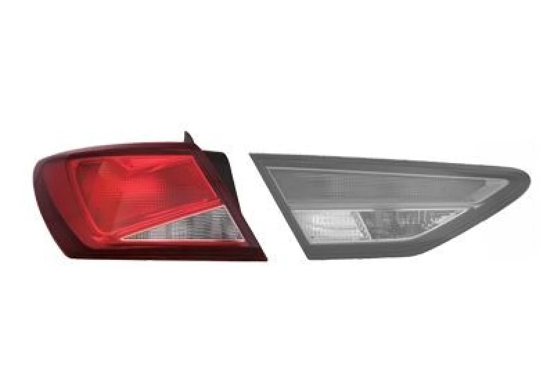 Image of VAN WEZEL 4946921 Rear light Outer section, with bulb holder, Left Combination Rearlight (391)