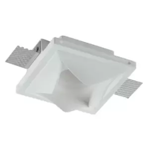 Image of Netlighting Brick Trimless Recessed Downlights Paintable Plaste, White, GU10