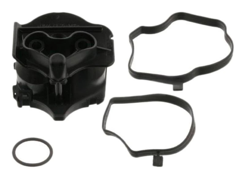 Image of SWAG 20 93 4830 Oil Trap, crankcase breather with gaskets/seals Plastic Oil Trap,crankcase breather (3324)