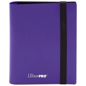 Image of Ultra Pro Eclipse 2-Pocket Pro-Binder - Royal Purple