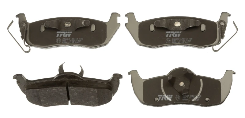 Image of TRW GDB4137 Brake pad set with acoustic wear warning Brake Pad Set,disc brake (402)