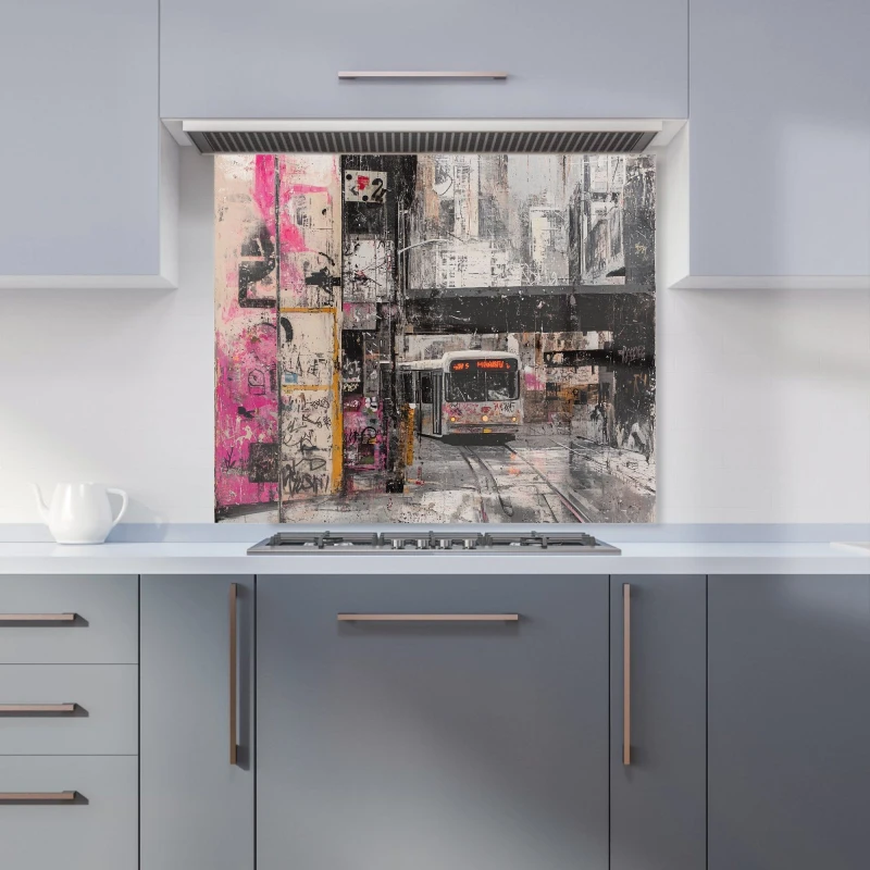 Image of Designer Kitchen Splashbacks Jasper Reed: 00036 Kitchen Splashback Size: 600mm x 750mm Multicolor Unisex 600mm x 750mm