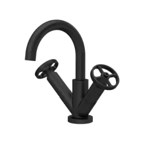 Image of Hudson Reed Revolution Mono Basin Mixer - Matt Black