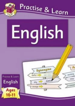 Image of Practise and Learn English ages 10-11 Hardback
