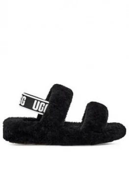 image of Ugg Oh Yeah Slipper - Black