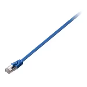 Image of V7 Blue Cat5e Shielded (STP) Cable RJ45 Male to RJ45 Male 10m 32.8ft
