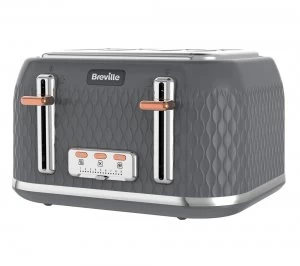 image of Breville Curve VTT912 4 Slice Toaster