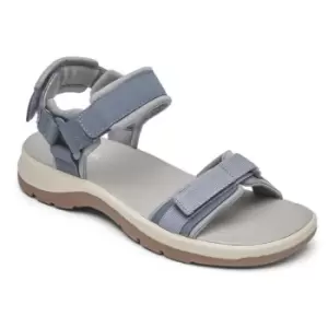 image of Rockport Trail Tech Sandal Blue SLATE ECO WSHBL - Blue