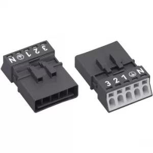 Image of WAGO 890-215 Winsta Mini Plug without Strain Relief Housing 5 Pole...