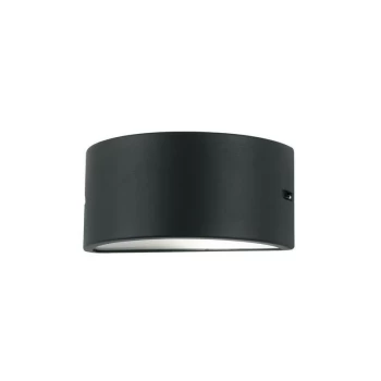 Image of Fan Europe Lighting - Fan Europe MEMPHIS Flush Wall Light Anthracite, IP54 25x13.2x12cm
