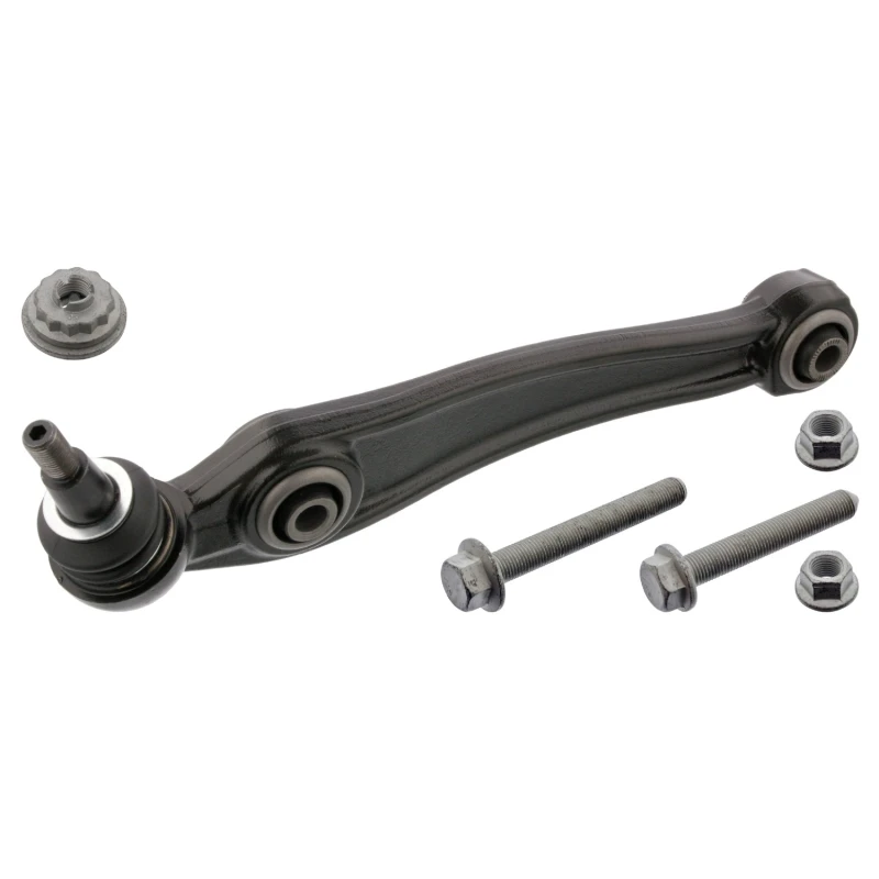 Image of FEBI BILSTEIN 40571 Suspension arm Control Arm, Cast Steel, Lower, with nuts Cast Steel Track Control Arm (273)