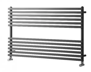 Image of Wickes Invent Square Horizontal Designer Towel Radiator - Anthracite 600 x 1000 mm
