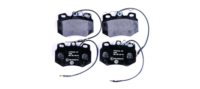 Image of HELLA Brake pad set HELLA 8DB 355 015-511