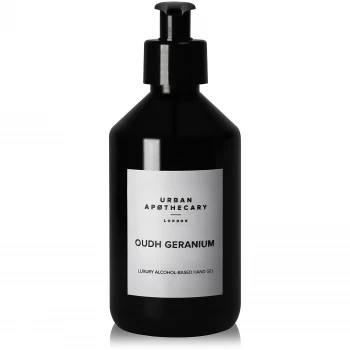 Image of Urban Apothecary Oudh Geranium Luxury Hand Sanitiser Gel - 300ml