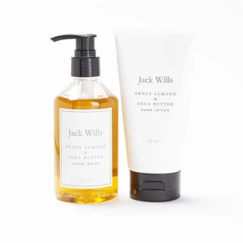 Image of Jack Wills Hand Wash and Lotion Care Duo - Almond/Shea