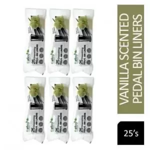 Image of Ecobag Pedal Bin Liners Vanilla 30 Litre Pack 25s NWT4475