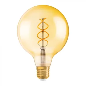 Image of Osram 25W LED Filament Globe Light Bulb - Warm White