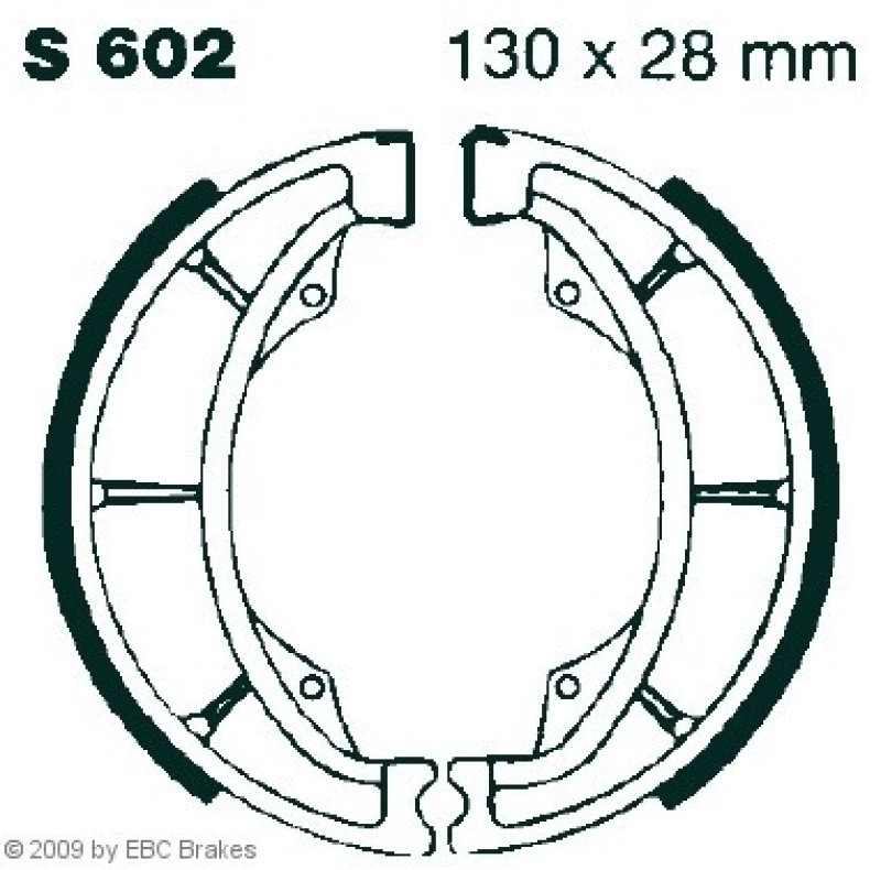 Image of EBC Brakes Brake Shoe Set EBC Brakes S602